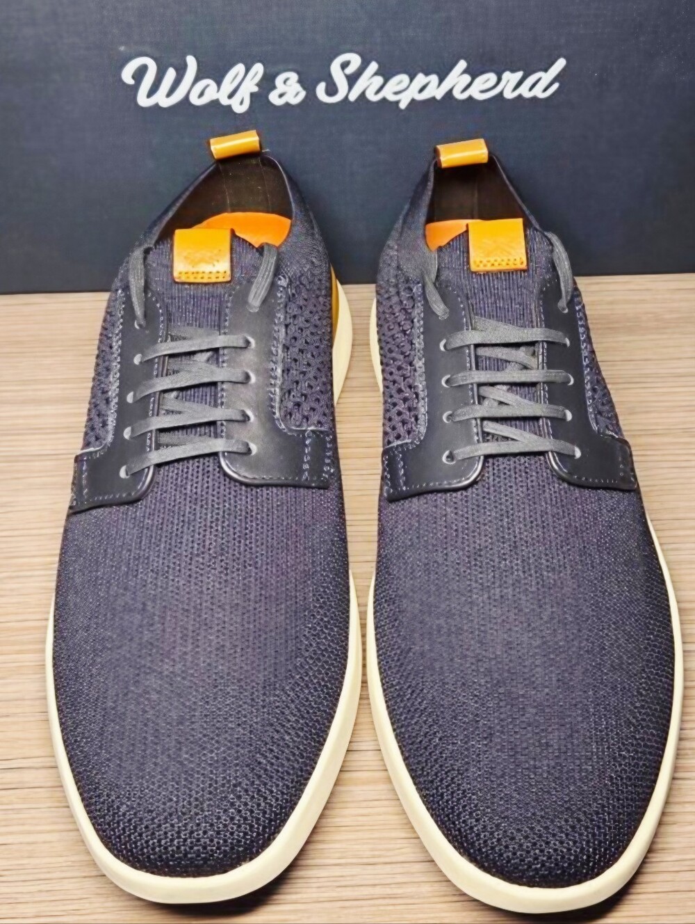 Wolf & Shepherd SwiftKnit Derby Navy Luxury, Size: 6-Mens. 8-Womens. NEW!!!